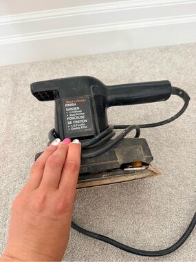 Black & Decker Finish Sander in Black